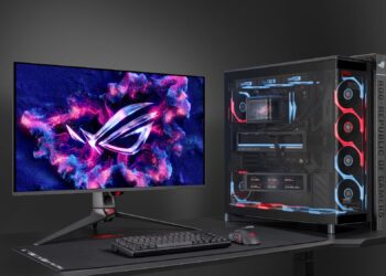 ASUS تكشف عن ROG Cronox في CES 2026: صندوق حواسيب عملاق بتصميم بانورامي وشاشة LCD ضخمة