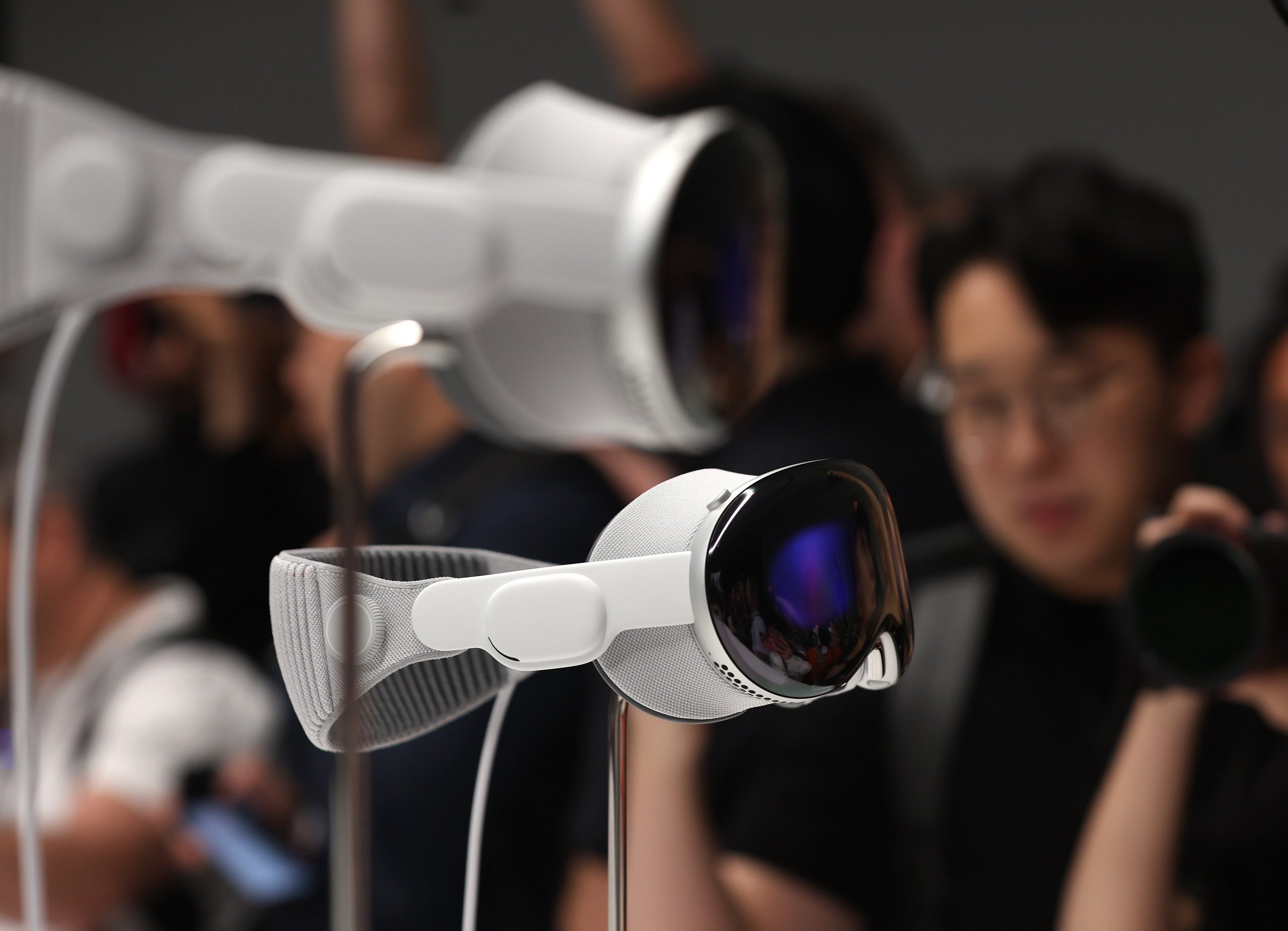 Apple Intelligence could arrive on Vision Pro in April