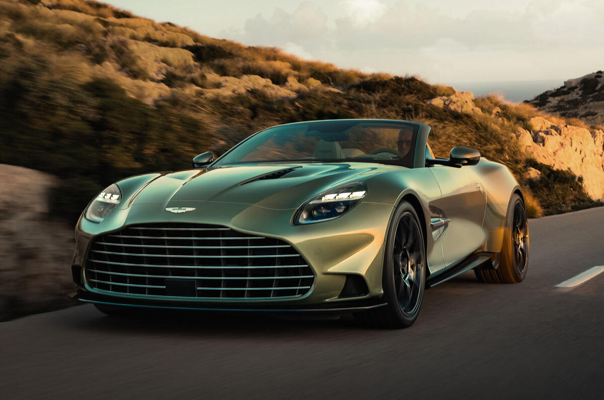 The Aston Martin V12 Vanquish has been unveiled