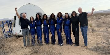 Blue Origin’s all-female crew, including Katy Perry, successfully launched