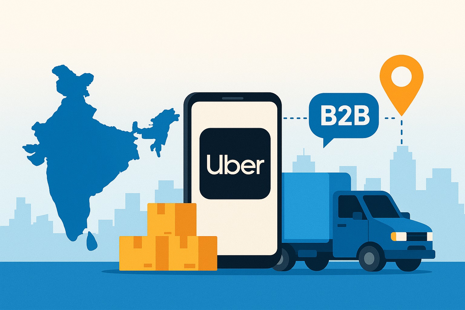 Uber Expands into India’s B2B Logistics Market
