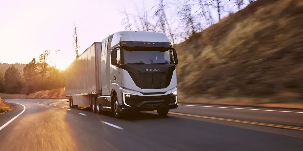 Nikola’s hydrogen trucks hit the auction block