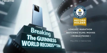 Realme GT 7 Sets Guinness World Record for 24-Hour Movie Playback