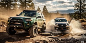 Off-Road Showdown: Can the Honda Passport TrailSport Challenge the Legendary Toyota 4Runner?