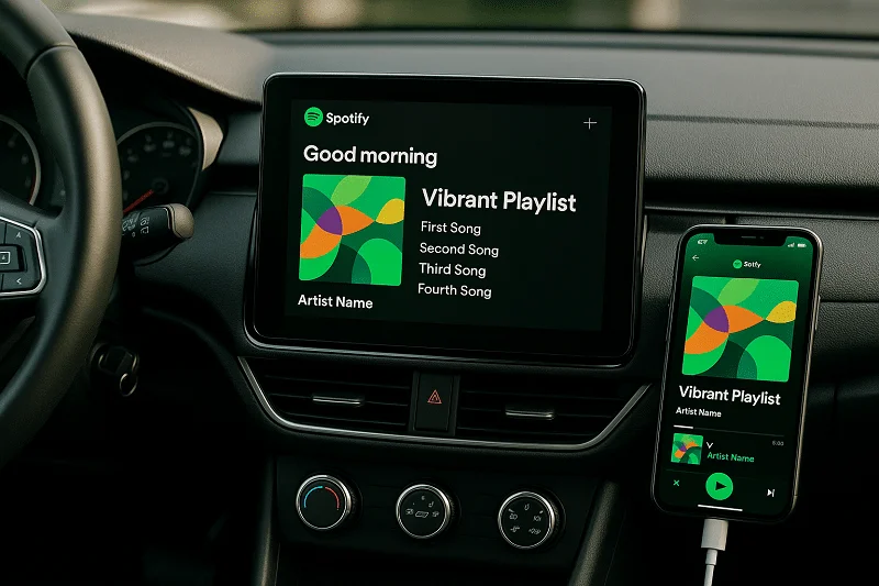Waymo Adds Spotify Integration to Improve Autonomous Ride Experience