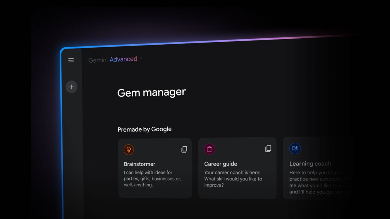 Google Adds Sharing to Custom “Gems” in Gemini