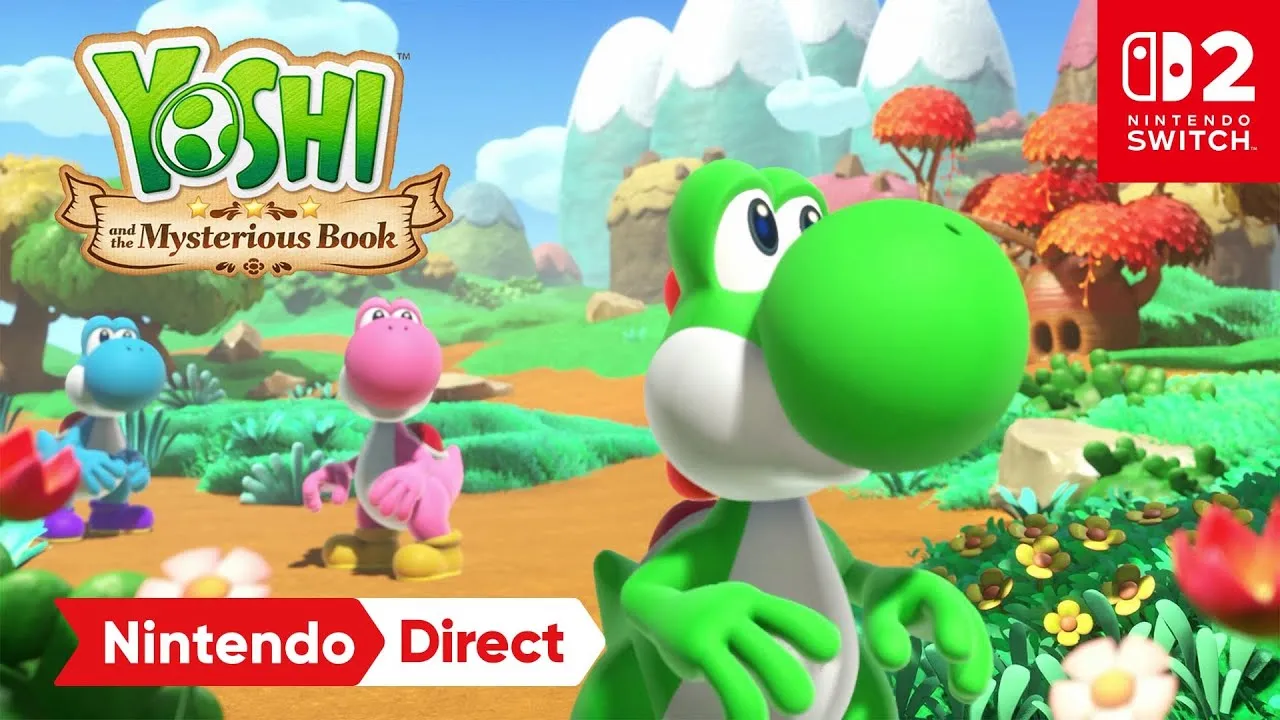 Nintendo Announces Yoshi and the Mysterious Book for Switch 2