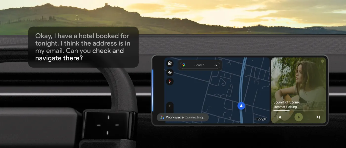 Gemini Enhances Messaging and Entertainment in Android Auto