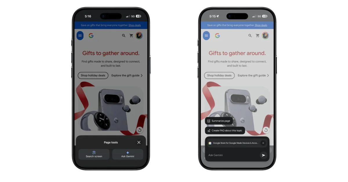 iPhone Browsing Just Got Smarter — Google Chrome Adds AI Assistance