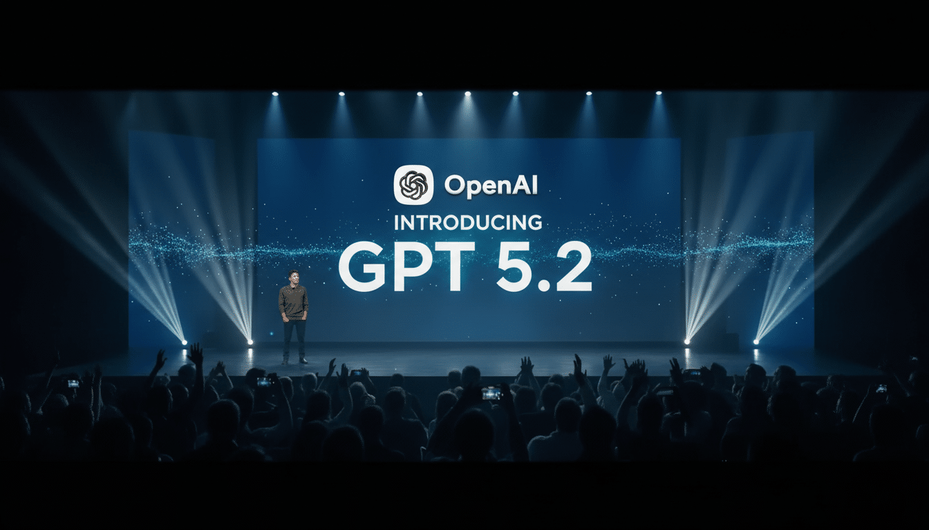OpenAI Rolls Out GPT-5.2 as AI Competition With Google Heats Up