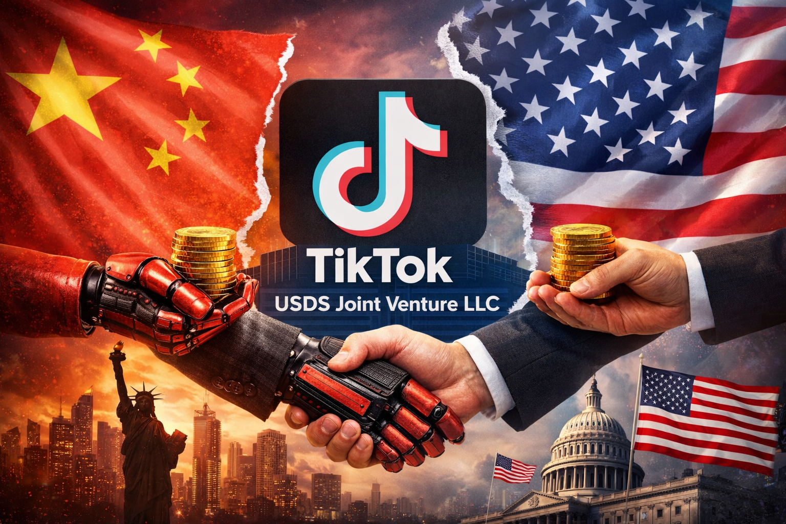 TikTok Finalizes Deal with U.S. Investors, Becomes Largely U.S.-Owned